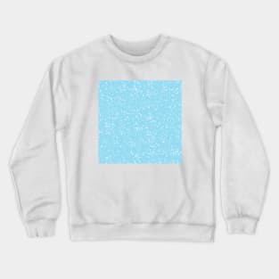 aqua and white splash, aesthetic minimalist illustration, modern art Crewneck Sweatshirt